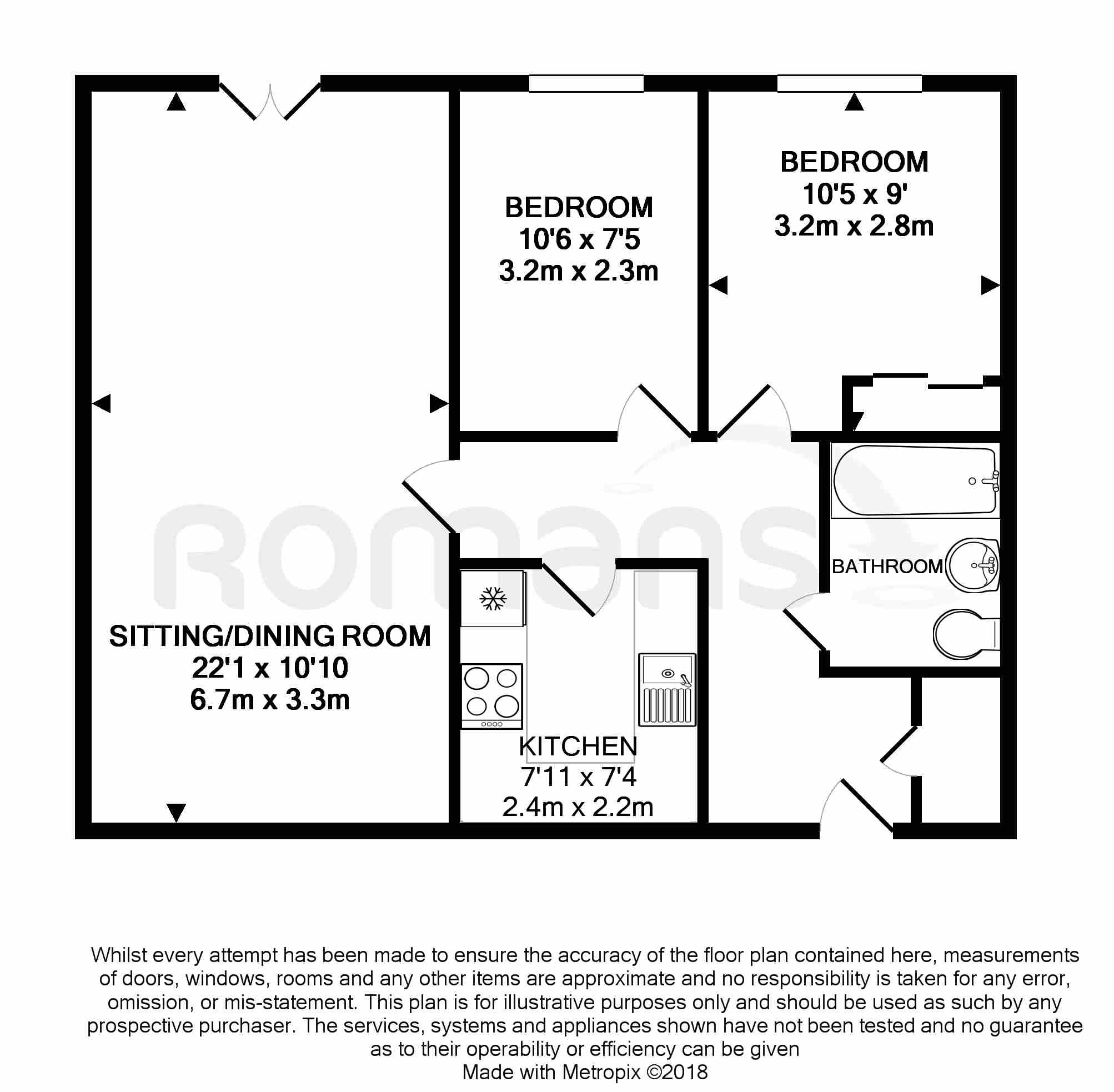 2 Bedrooms Flat to rent in Imperial Court, Station Road, Henley-On-Thames RG9