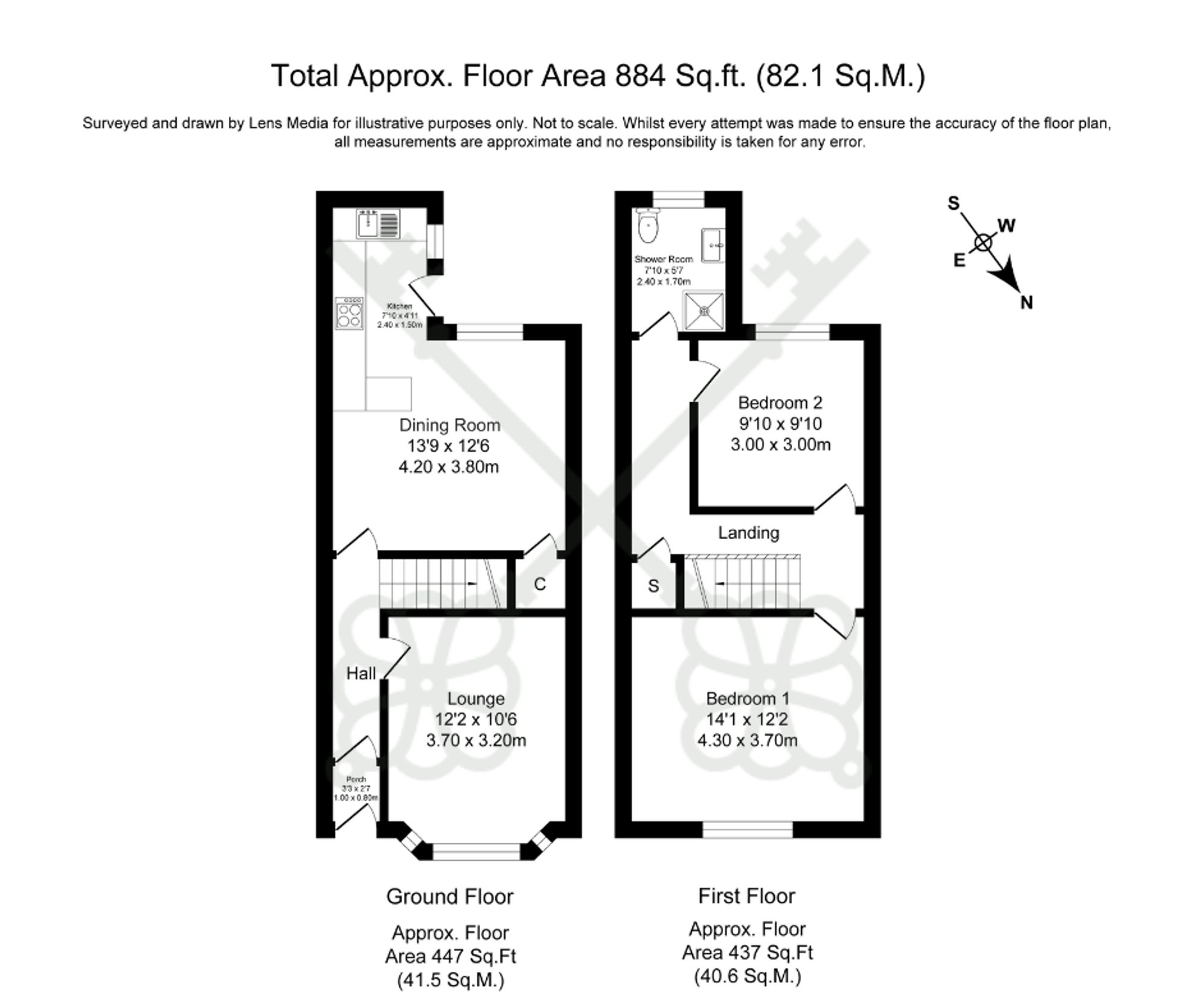 111 Turton Road, Bolton floorplan
