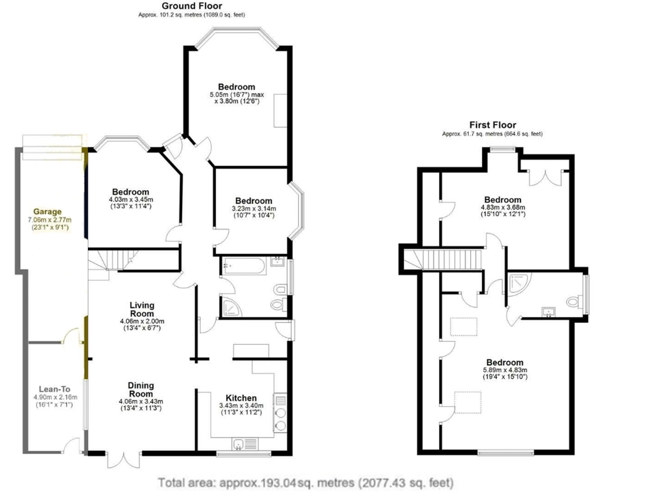 46, Plough Hill, Cuffley floorplan