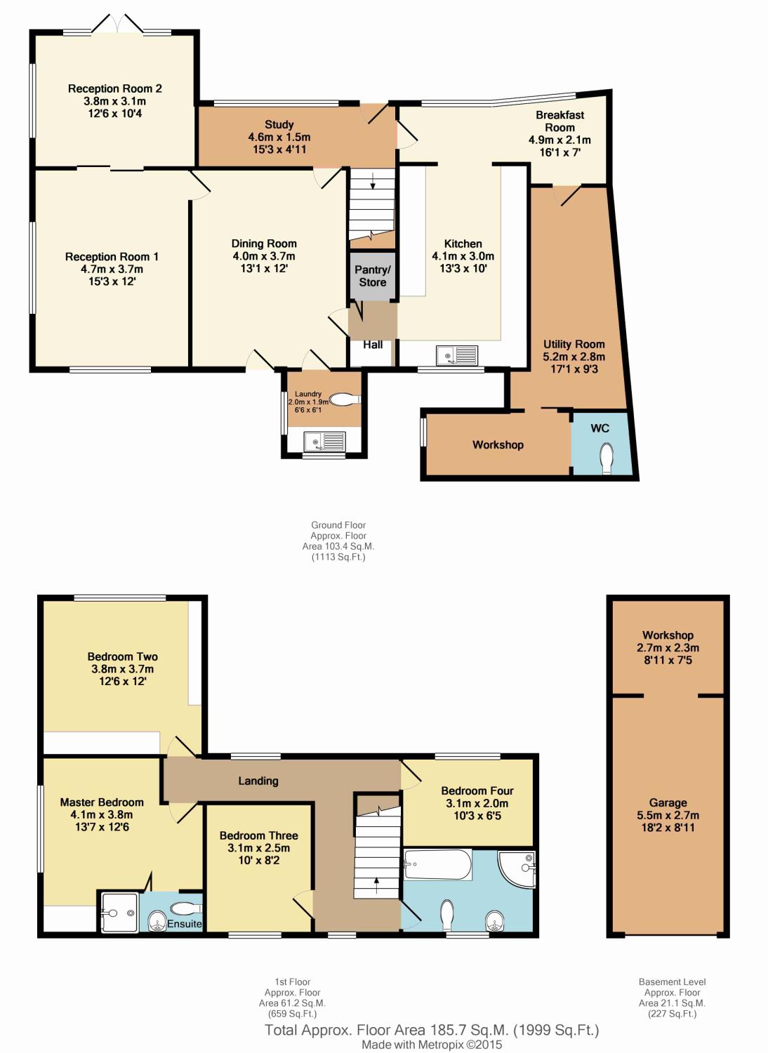 4 bed detached house for sale in Middle Lane, Grenoside, Sheffield