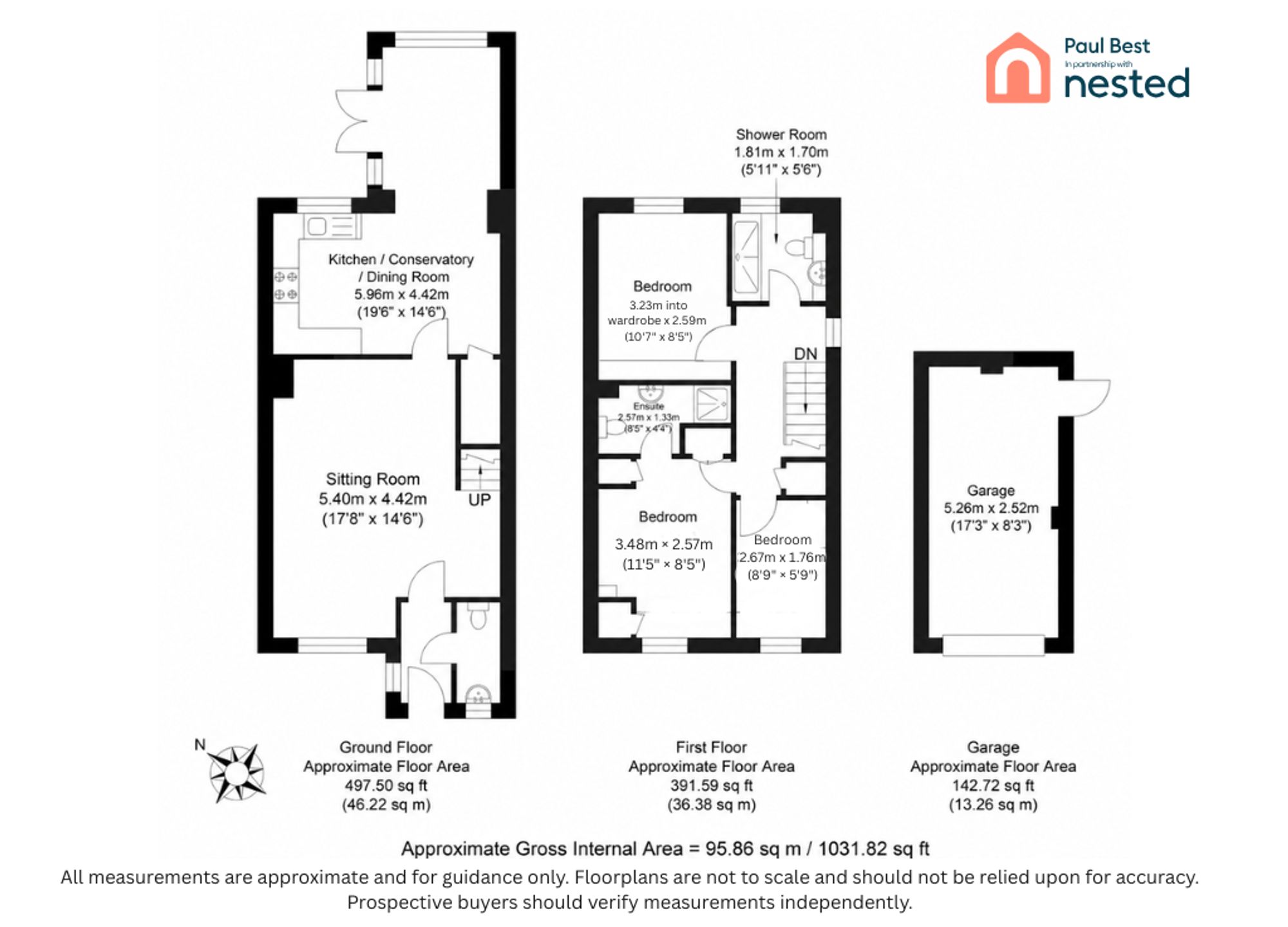3B Charlesfield Road, Horley floorplan