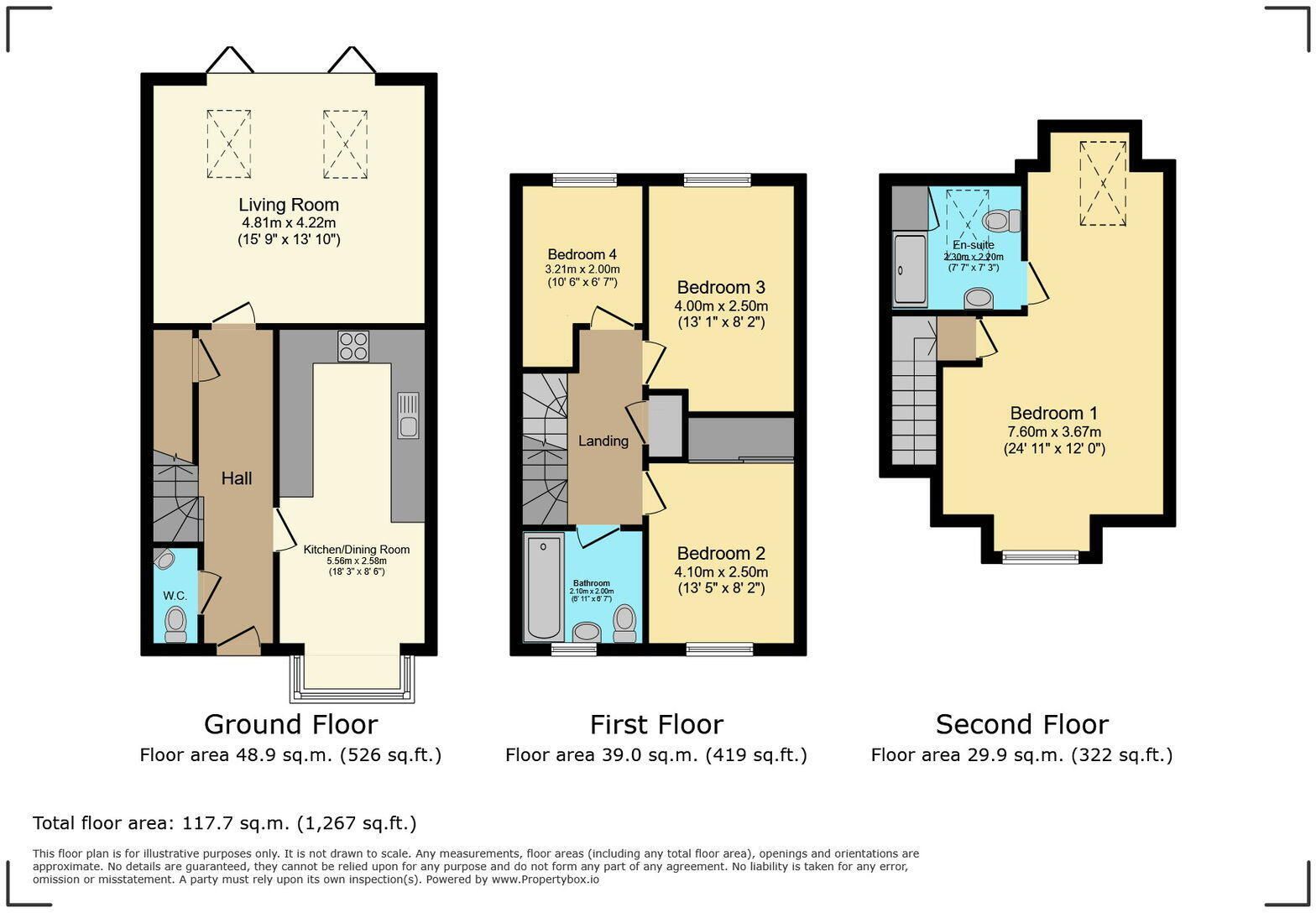 7, Pepperill Place, Brampton floorplan