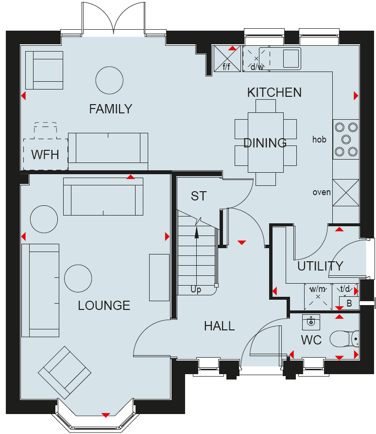 H682316, Barkby Road, Queniborough floorplan