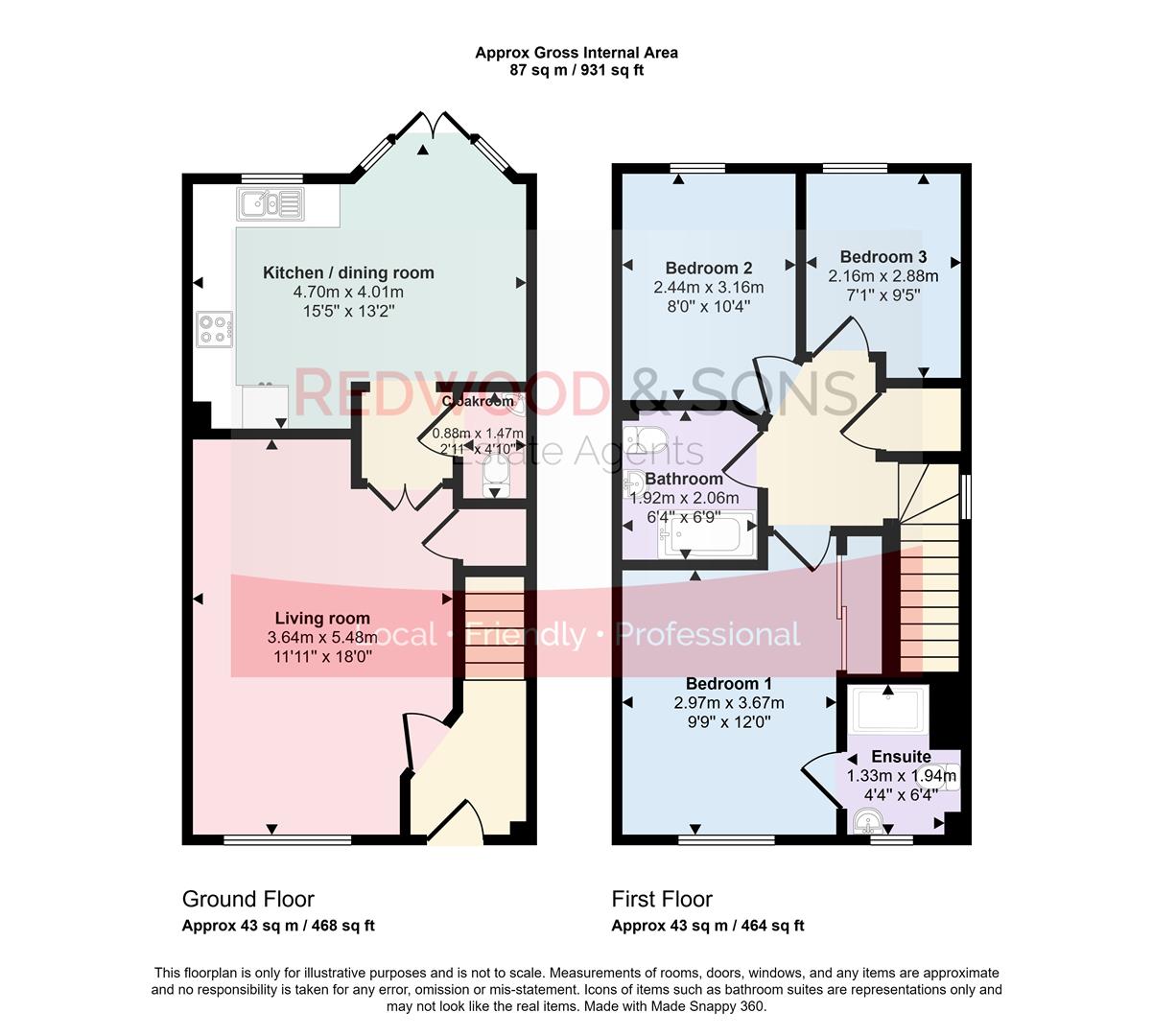 49, Nightingale Lane, Barnham floorplan