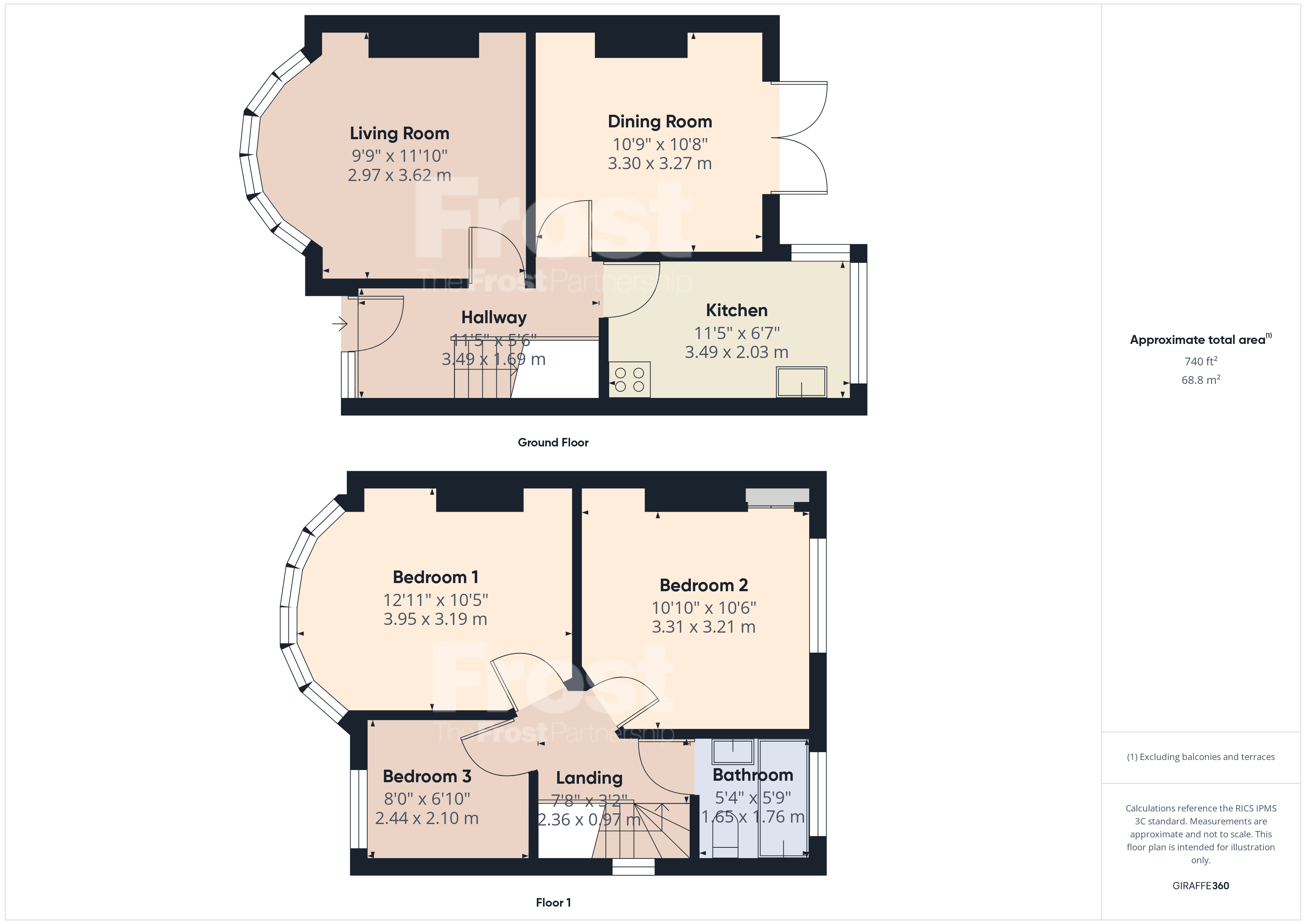 140, Raleigh Road, Middlesex floorplan
