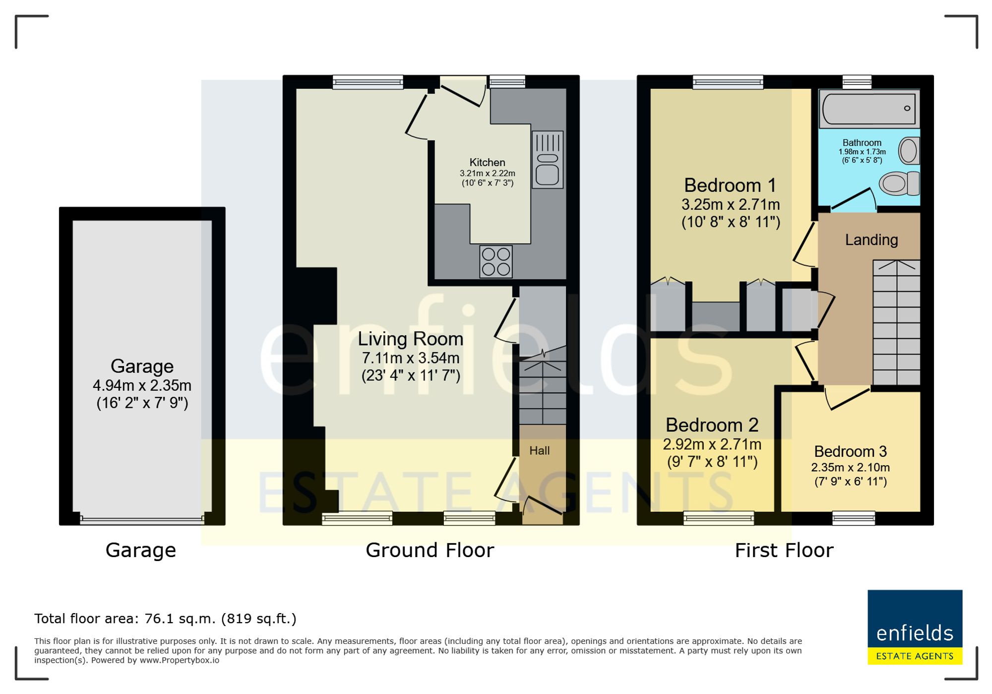 32 Aspen Way, Poole floorplan
