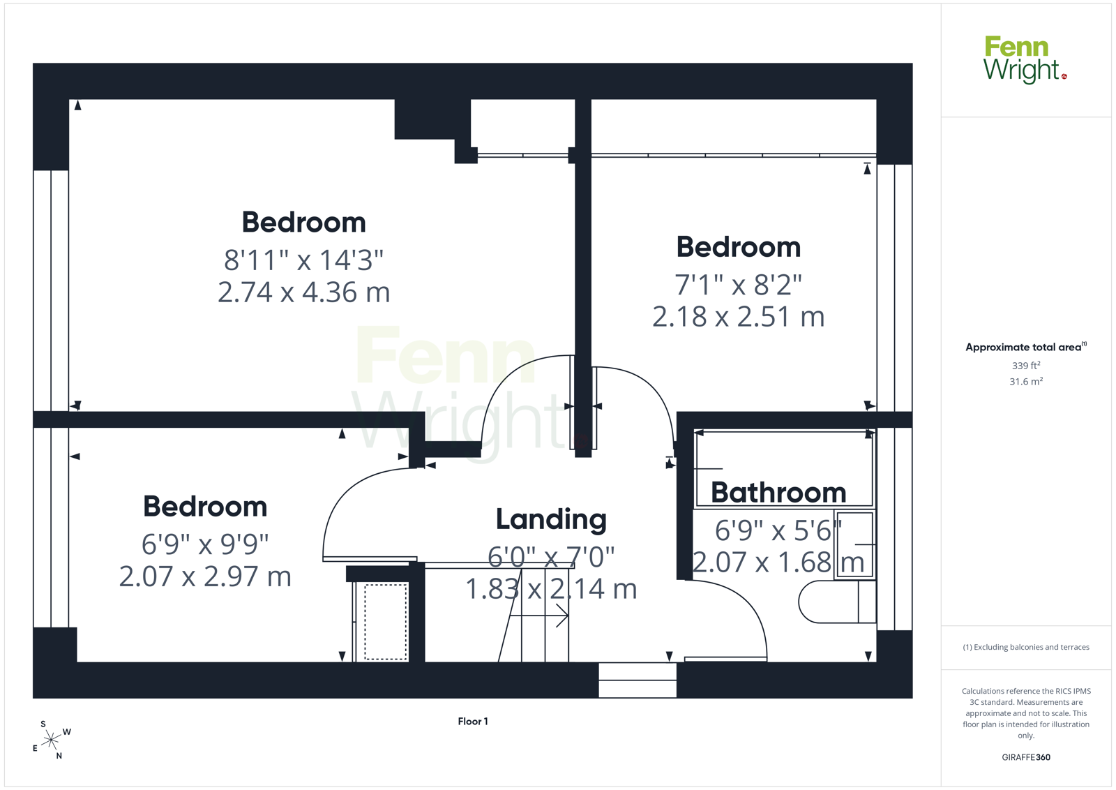 3, Enid Way, Colchester floorplan