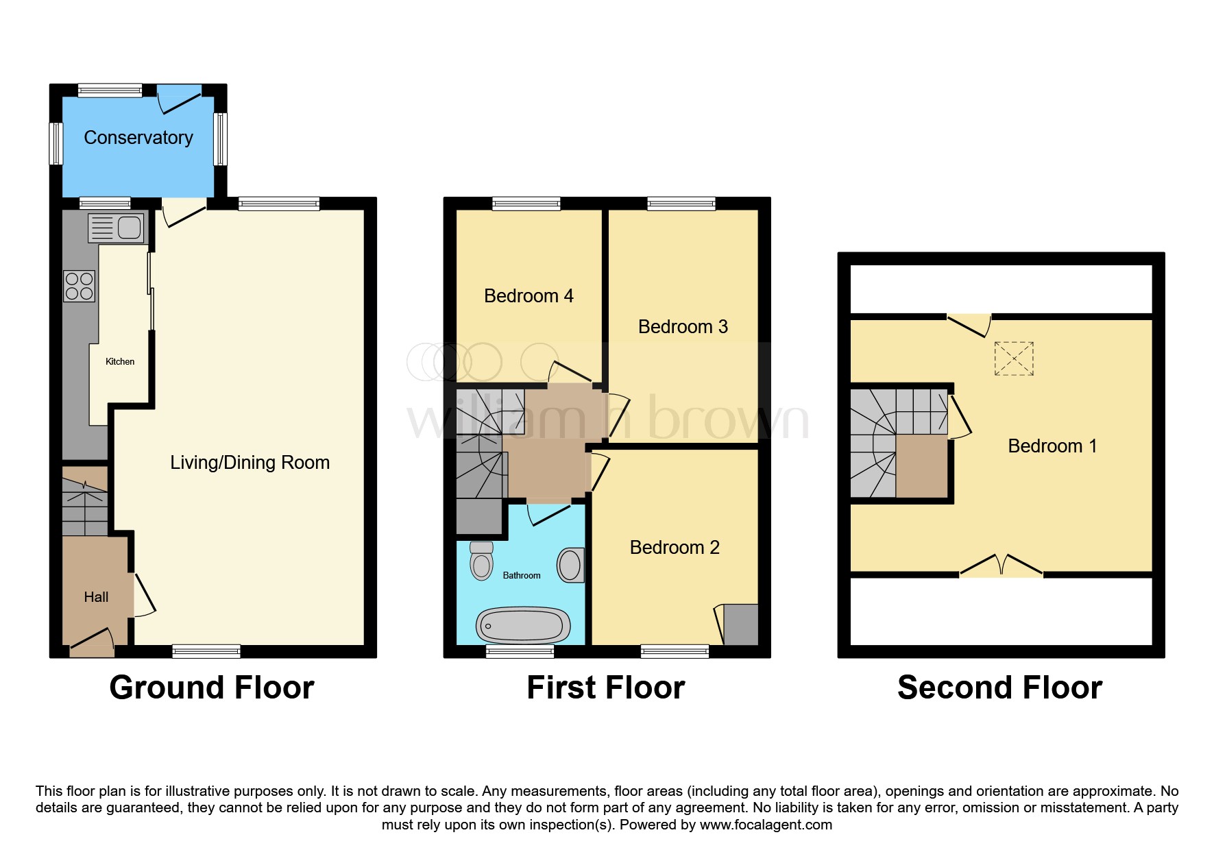 82b, Woodhead Road, Holmfirth floorplan