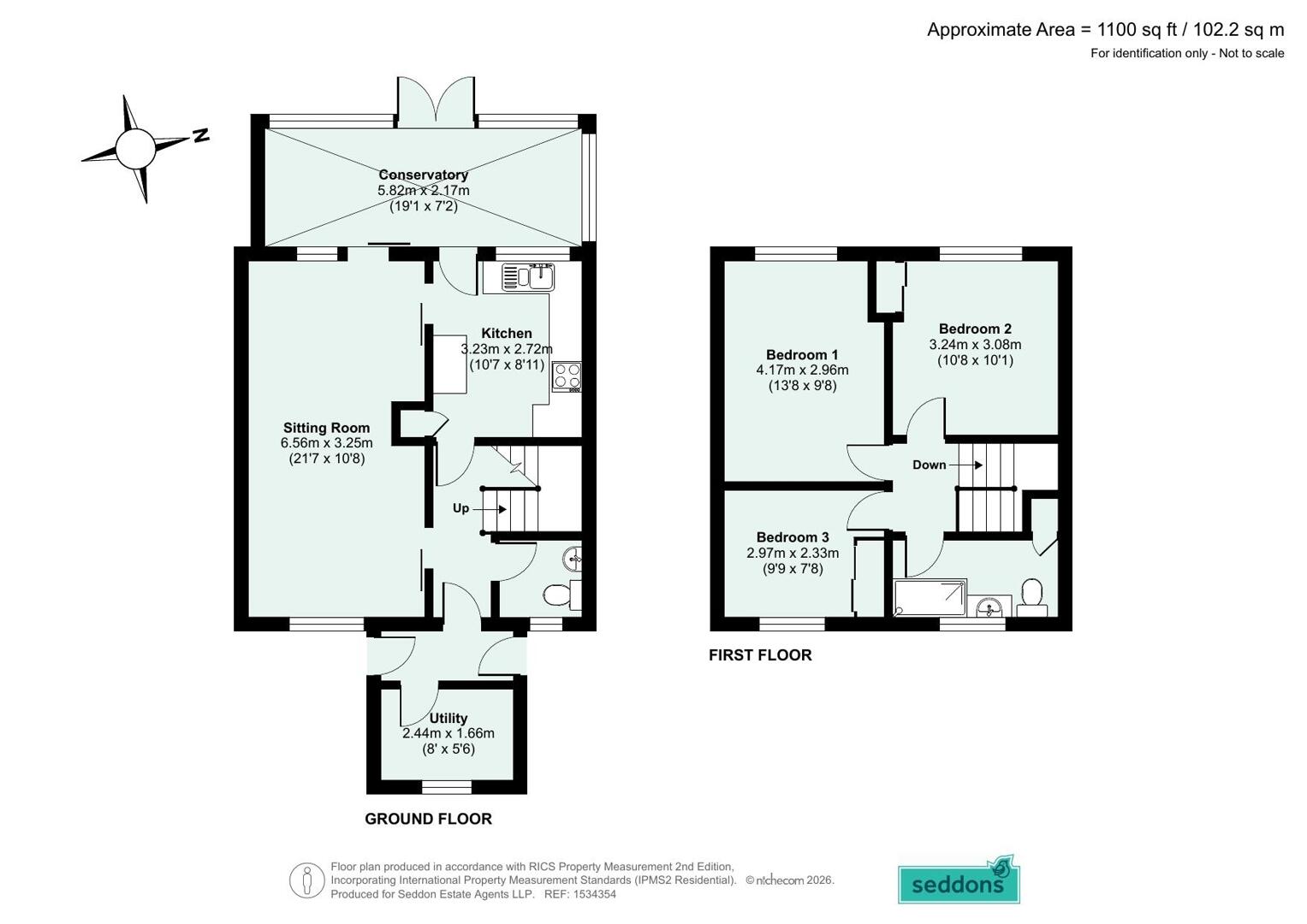 76, Palmerston Park, Tiverton floorplan