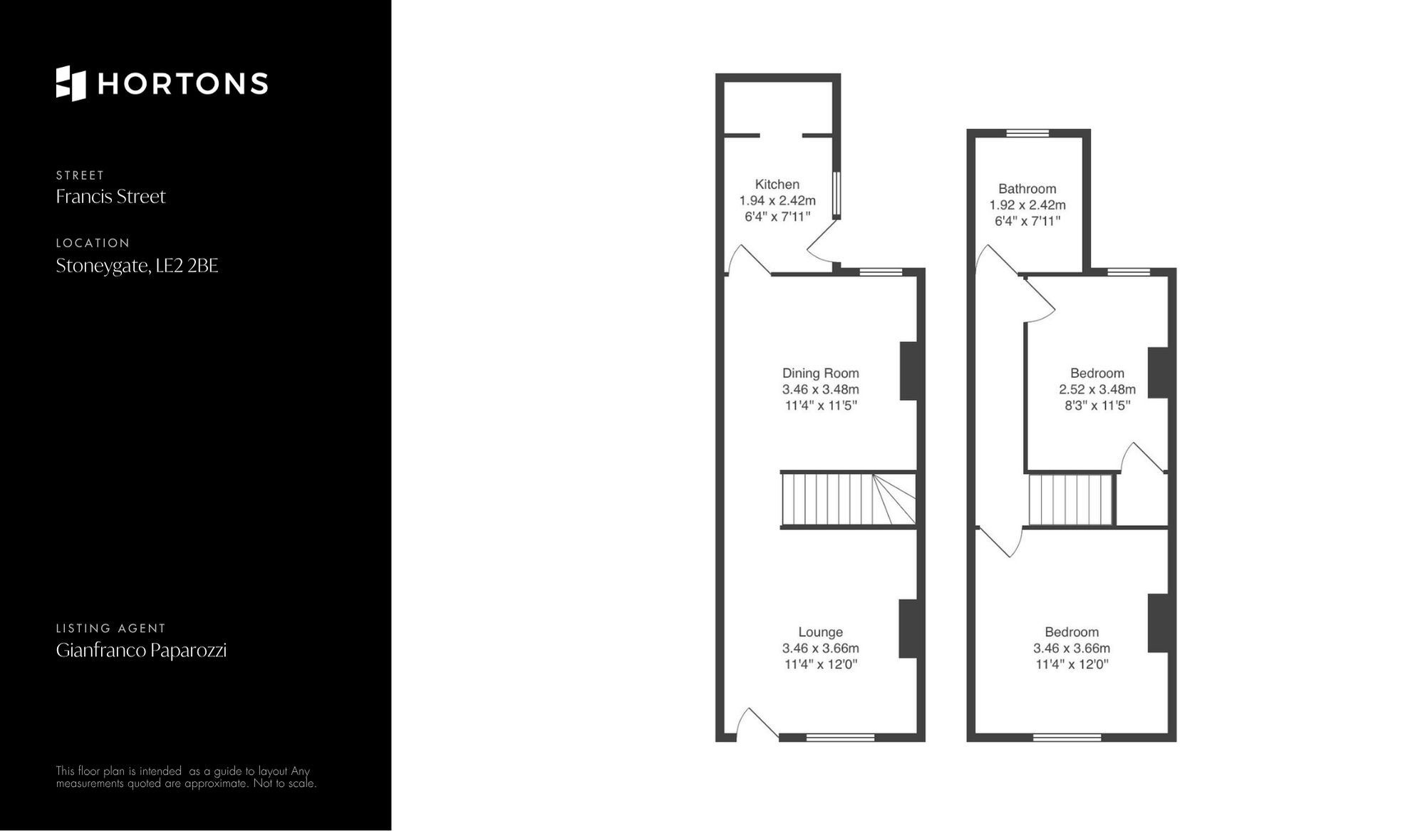 81 Francis Street, Leicester floorplan