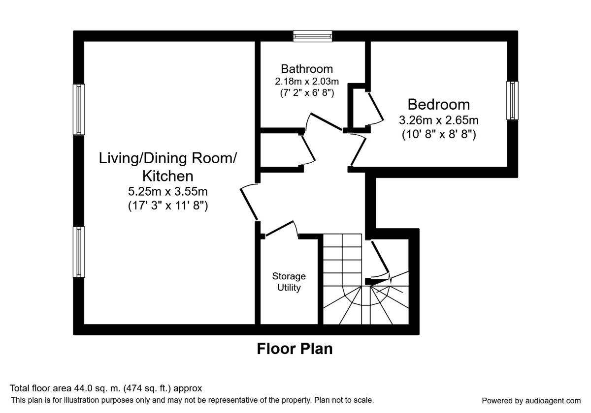 1 Bedrooms Studio to rent in Queens Road, Tunbridge Wells TN4