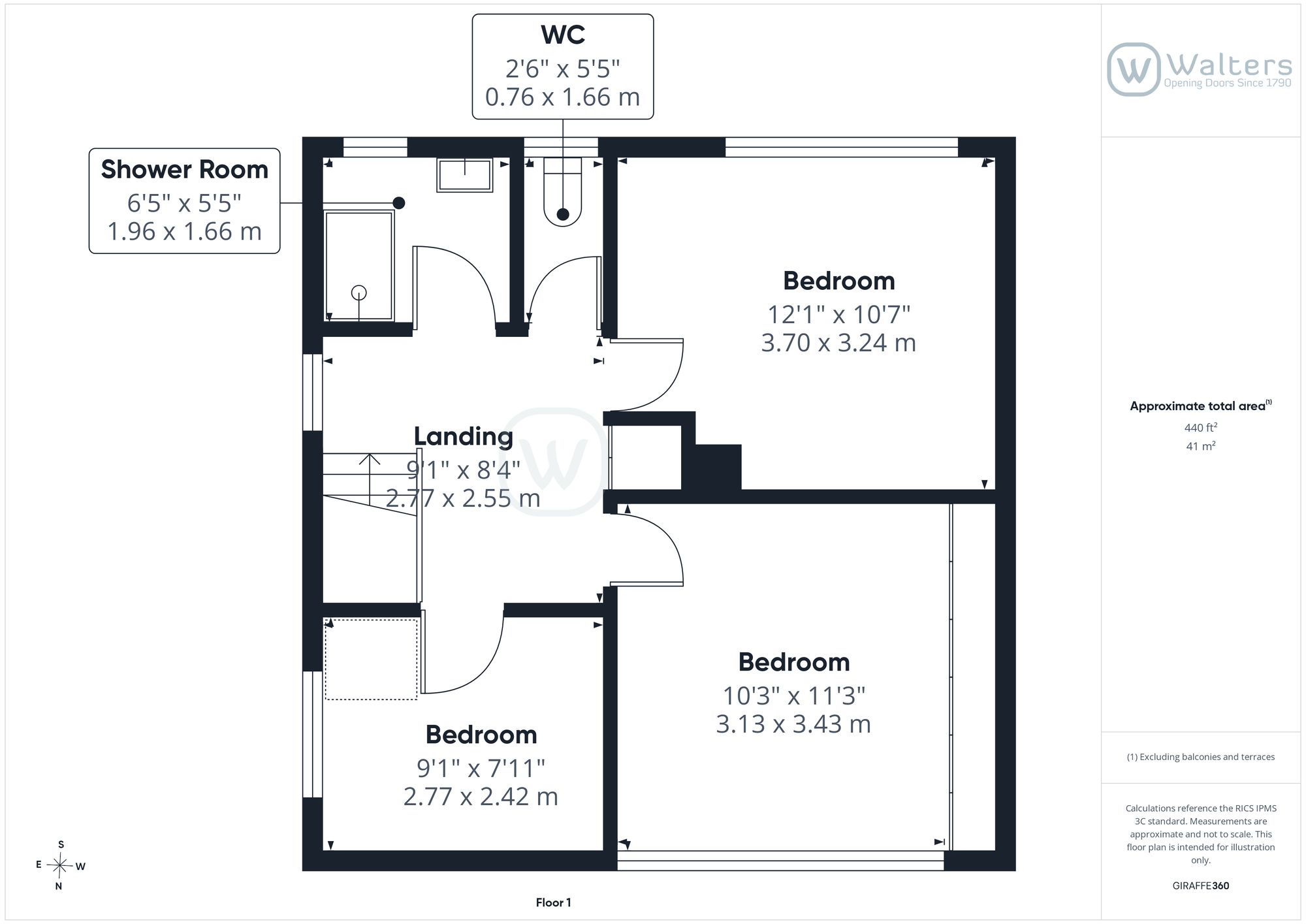 1 Pynder Close, Lincoln floorplan