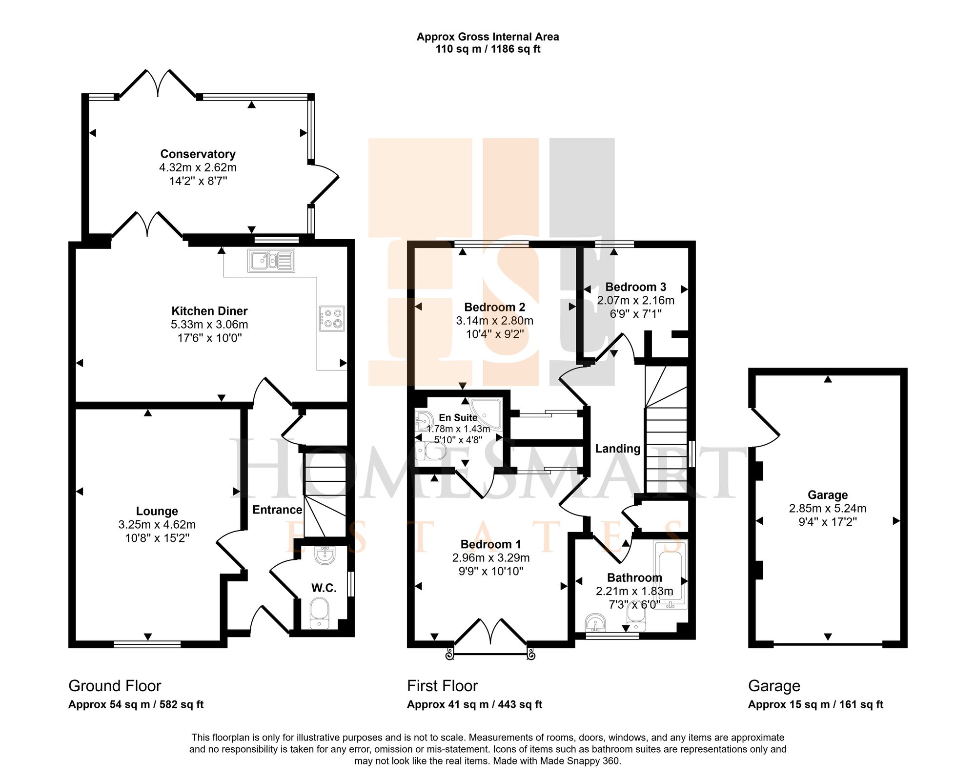 25 Brackendale, Runcorn floorplan
