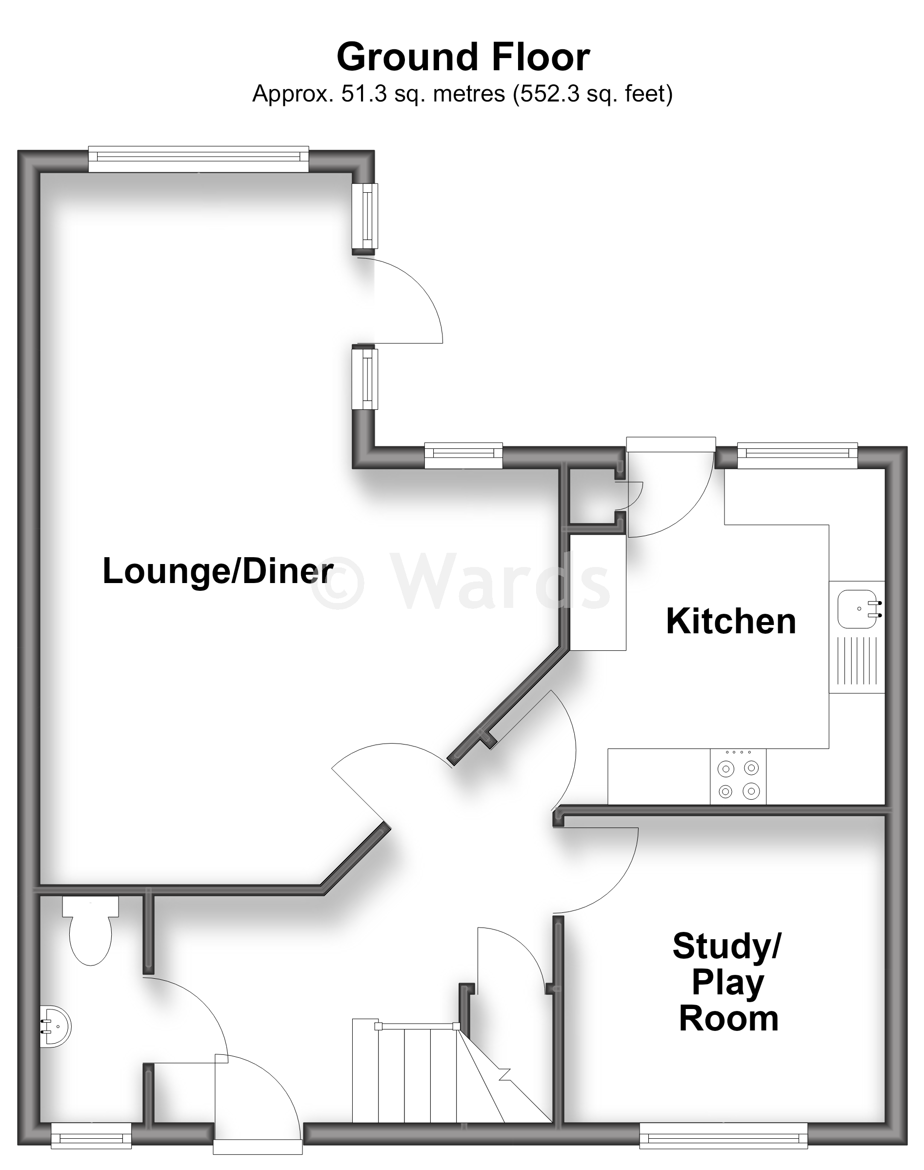 2, Dawn Lane, West Malling floorplan