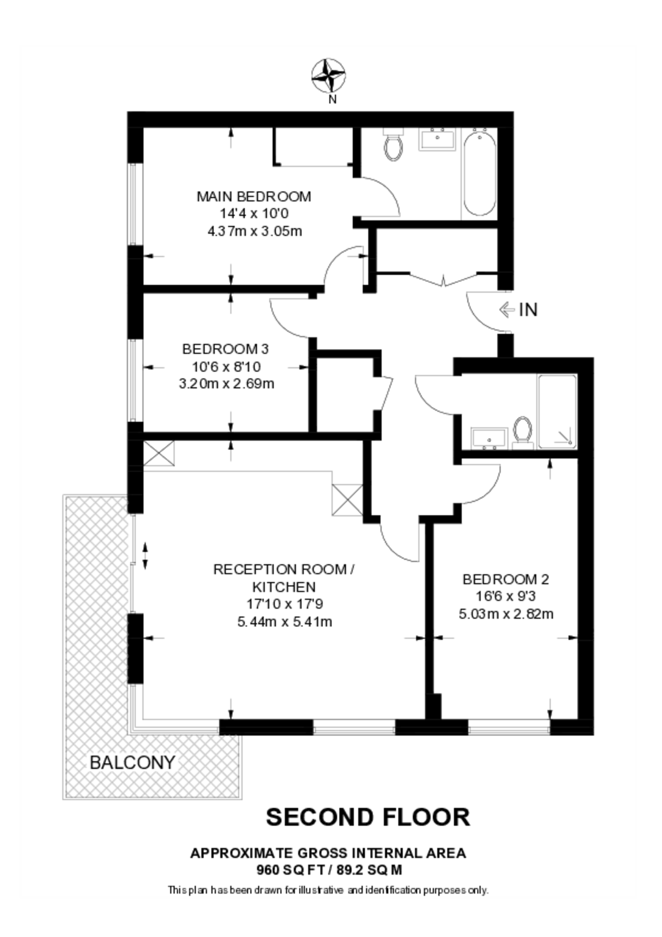 Warehouse Court, Woolwich Riverside floorplan