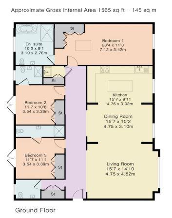Flat 2, 96, Totteridge Village, Totteridge floorplan