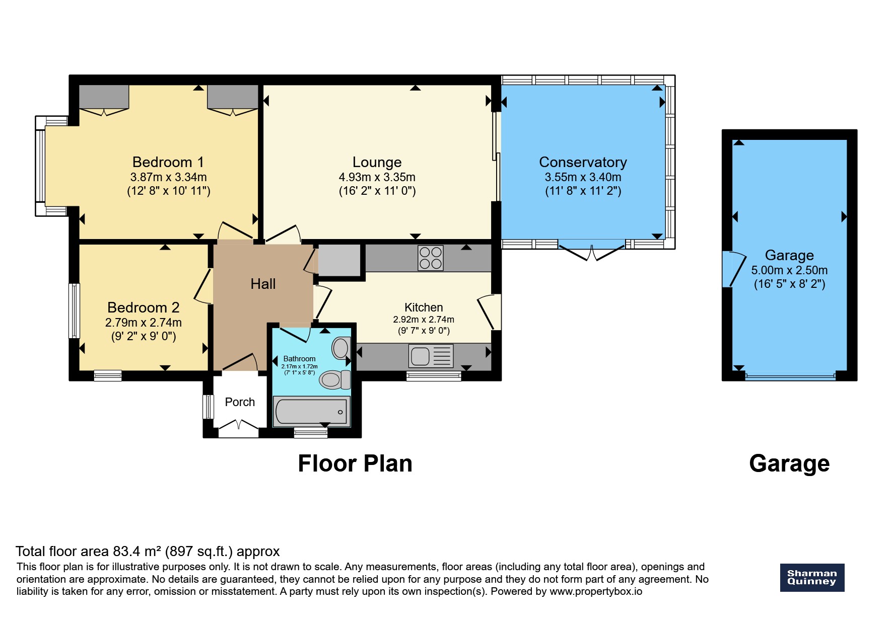 58, Cawood Close, March floorplan