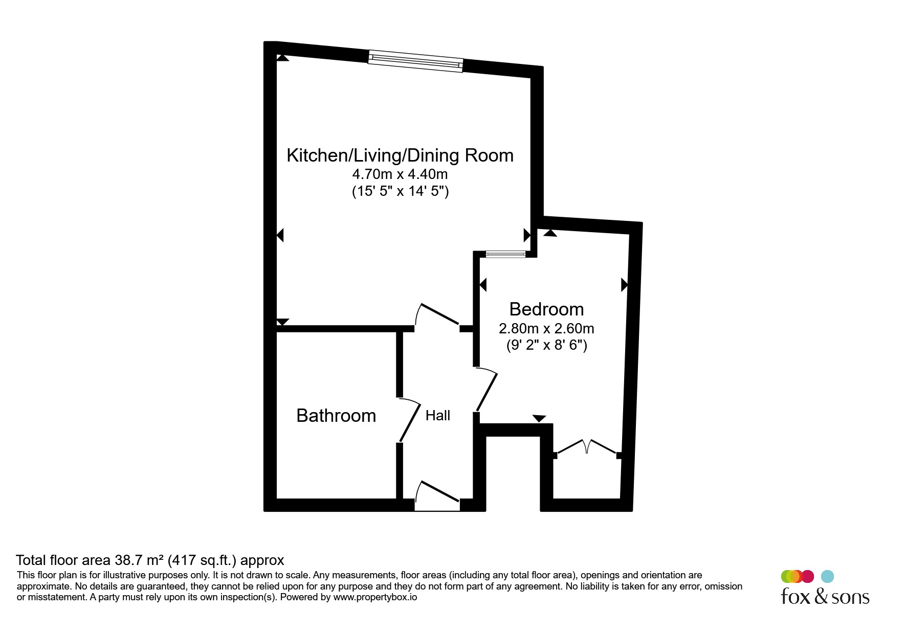 Flat 24, Lance House, 16-18, Upper Banister Street, Southampton floorplan