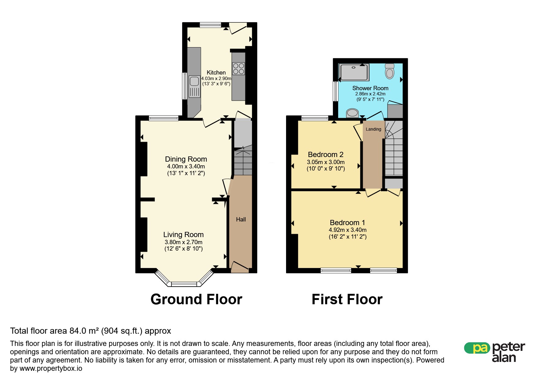 Park Row Gardens, Merthyr Tydfil floorplan