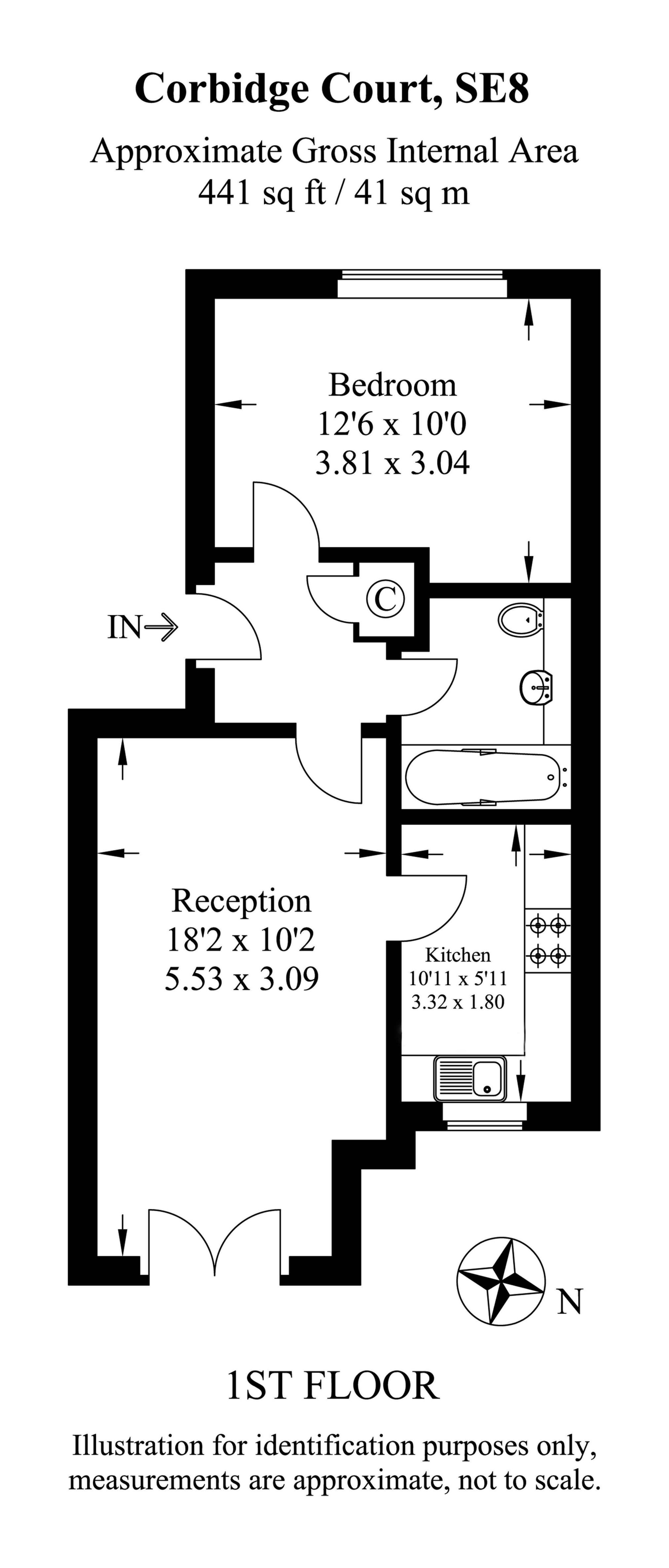 1 Bedrooms Flat to rent in Glaisher Street, London SE8