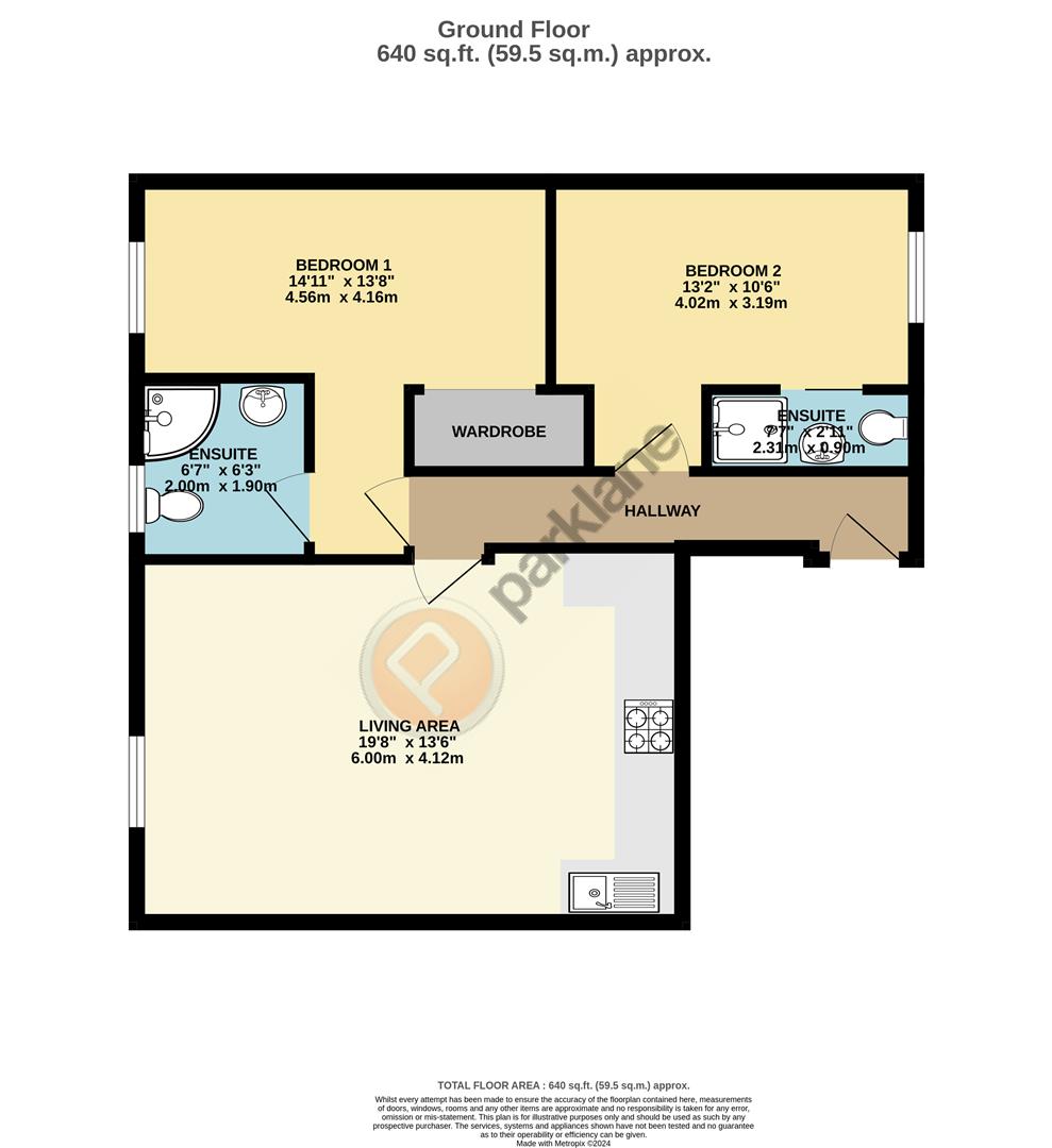 32 Harold Place, Leeds floorplan