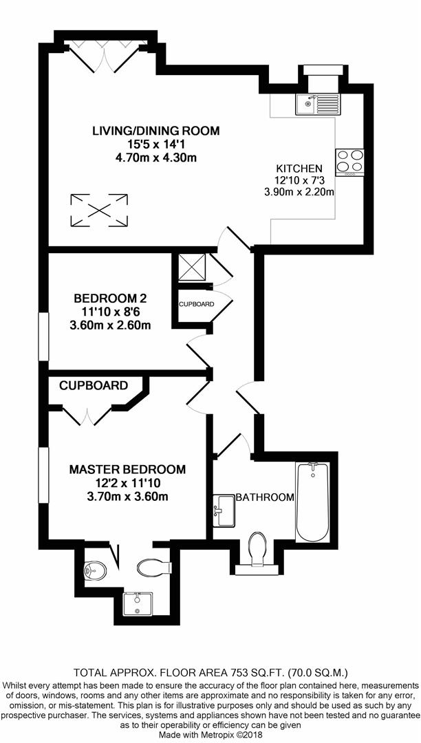 2 Bedrooms Flat for sale in George Close, Caversham, Reading RG4