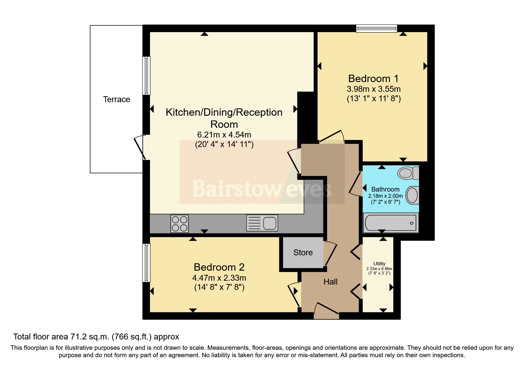 Jazz Yard, Farlie House, 76 Brunner Road, London E17, 2 bedroom flat