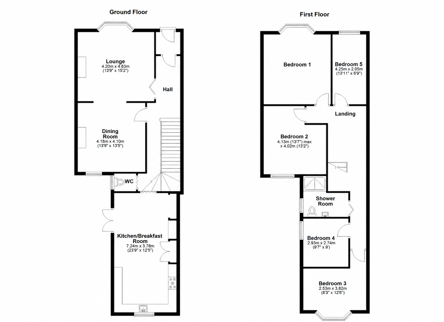 25, Mount Gould Road, Plymouth floorplan