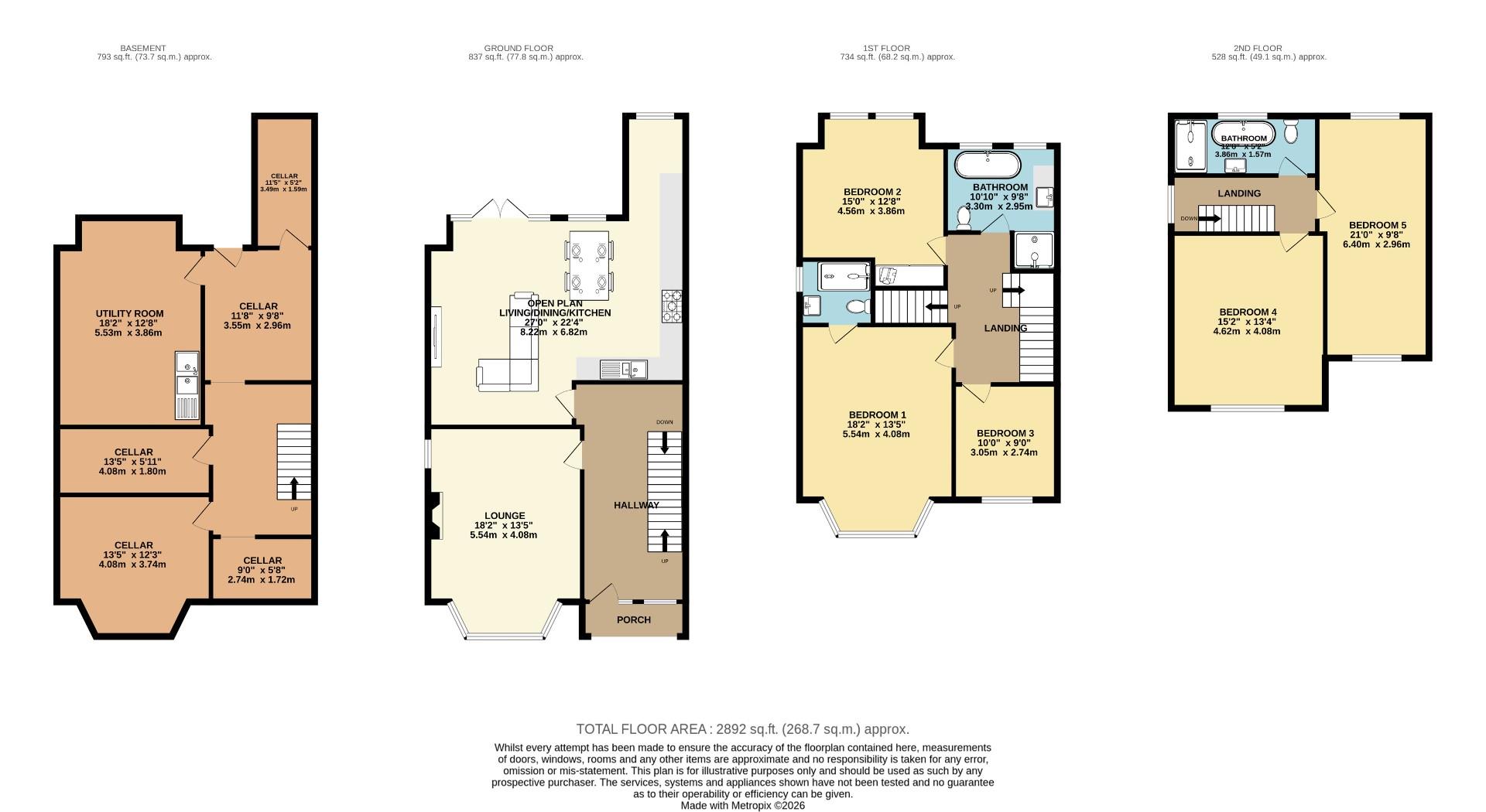 5, Egerton Road North, Chorlton floorplan