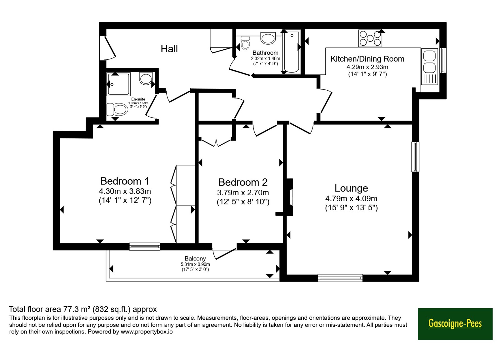 8, Regal Heights, Odiham floorplan