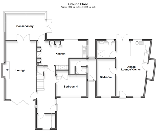 Snow Hill, Crawley Down floorplan