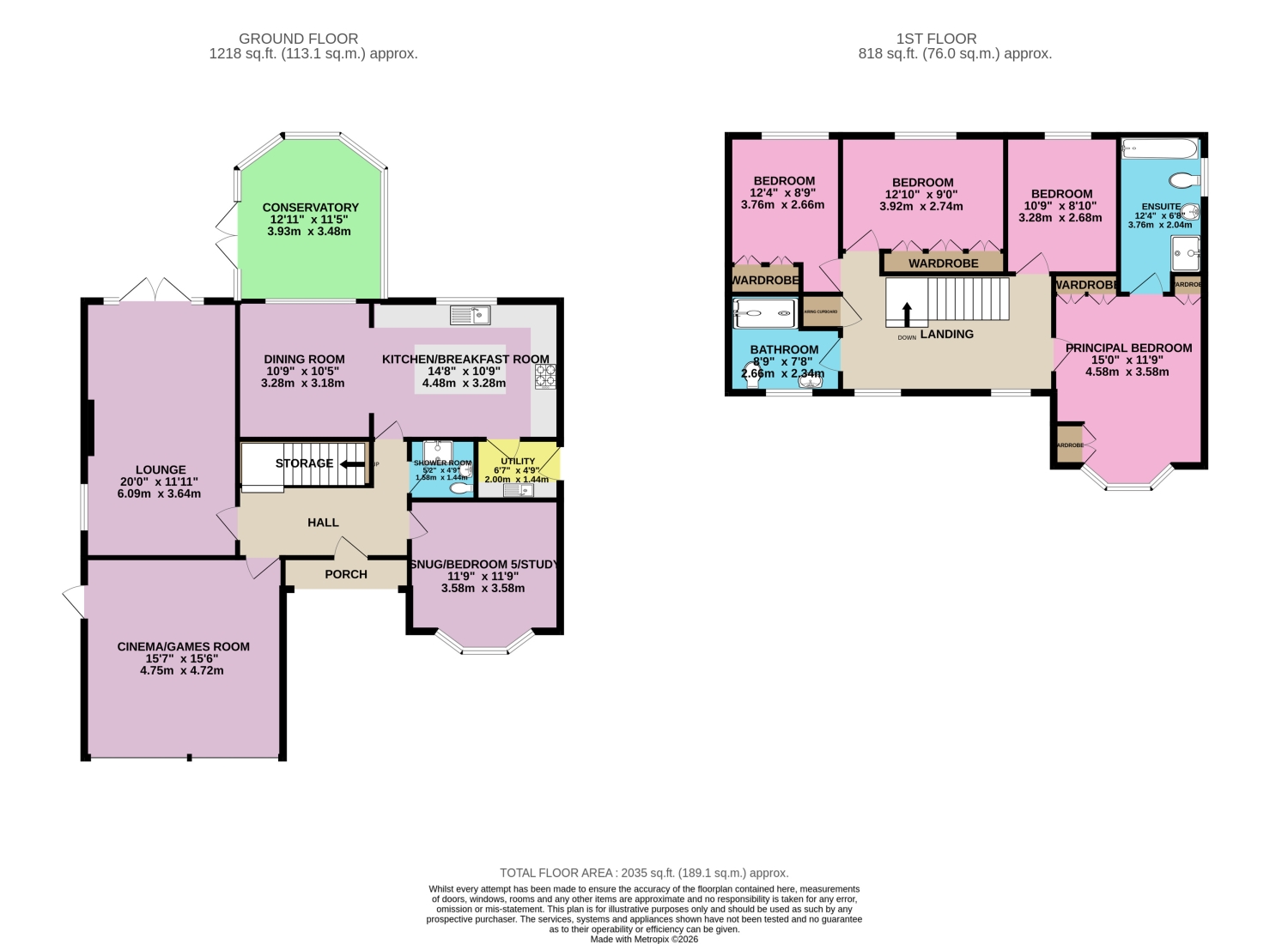 1, PROSPERO DRIVE, WARWICK floorplan