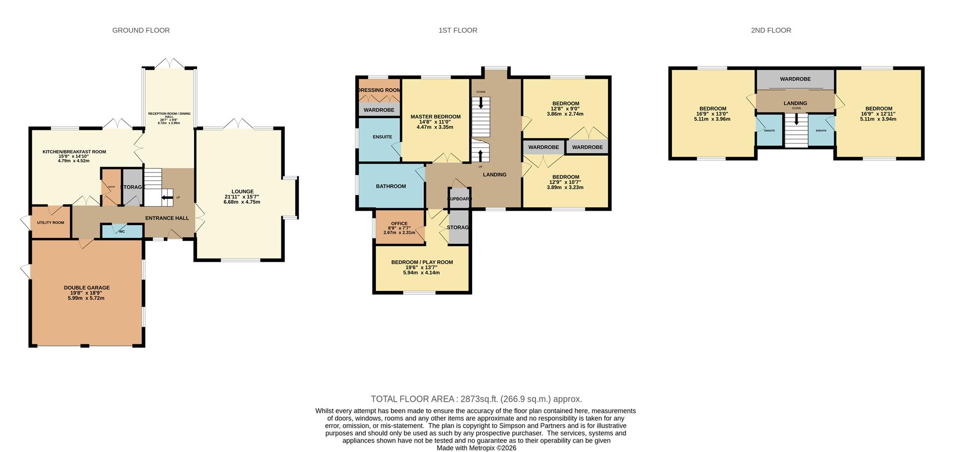 2, Gunning Court, Northampton floorplan