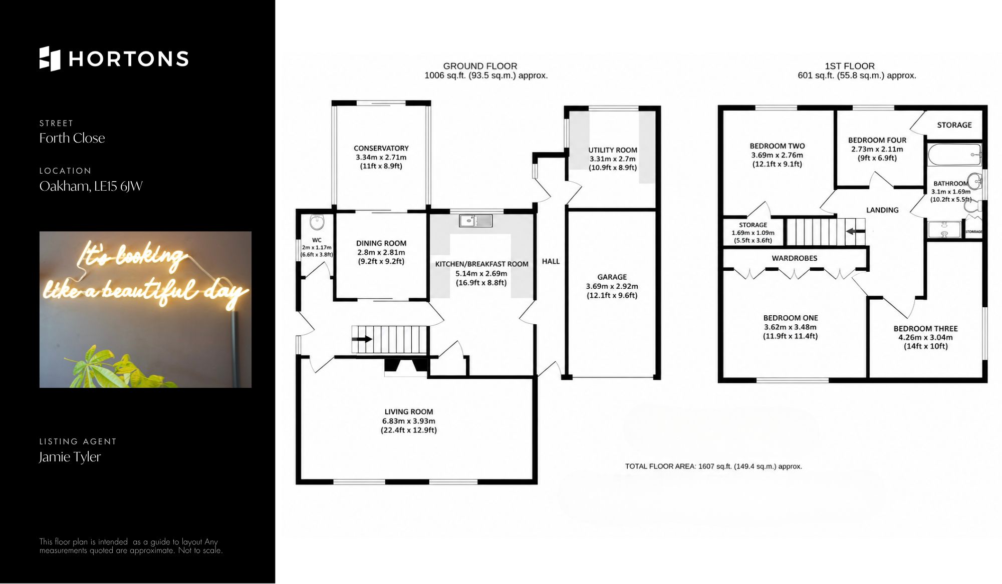 4 Forth Close, Oakham floorplan