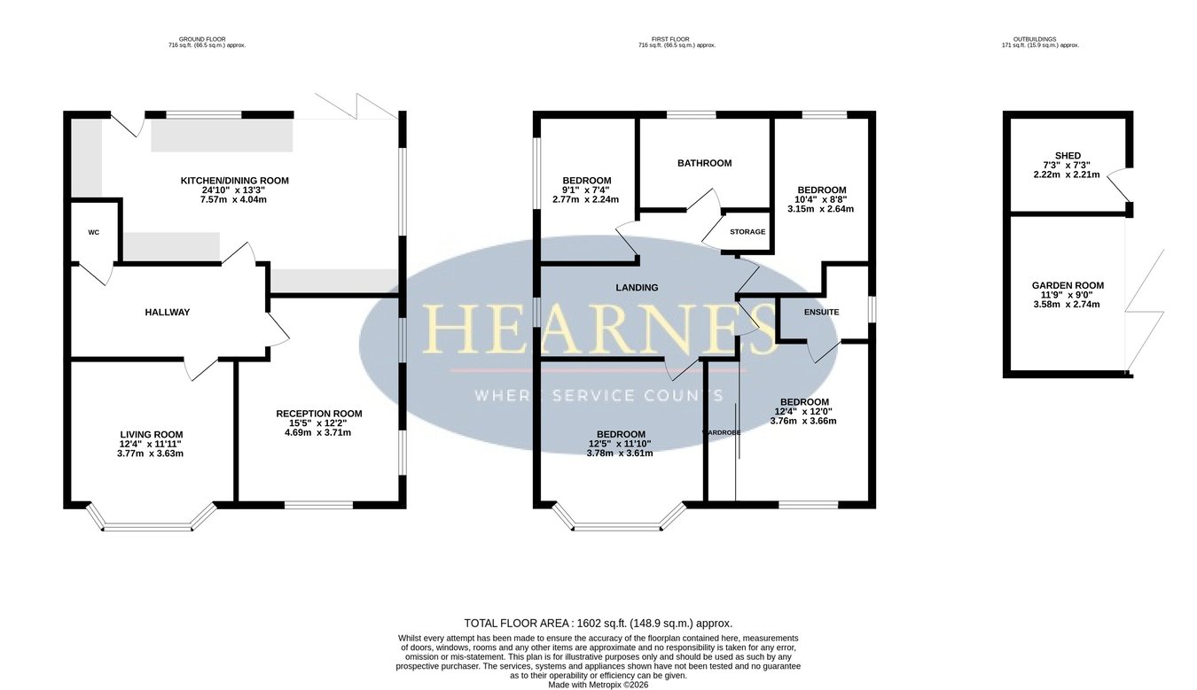 50, Iddesleigh Road, Bournemouth floorplan