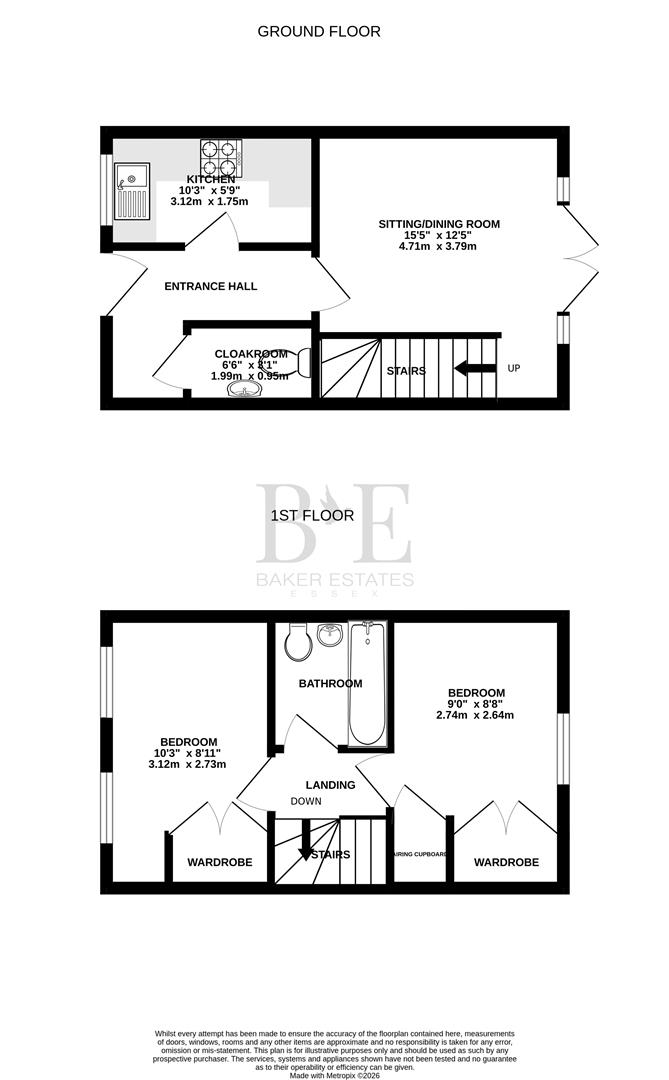 71, Springham Drive, Colchester floorplan