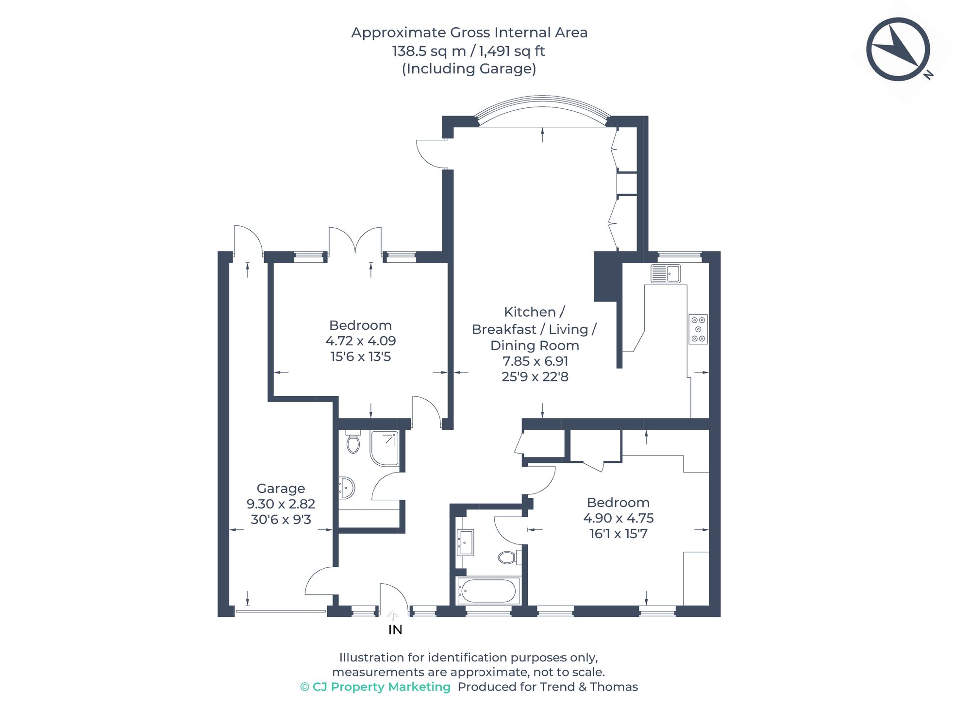 East Cottage Loudwater Drive, Rickmansworth floorplan