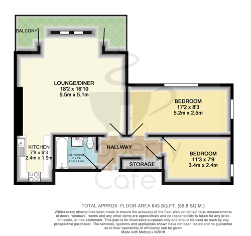 2 Bedrooms Flat to rent in Dorset Road, Bexhill-On-Sea TN40