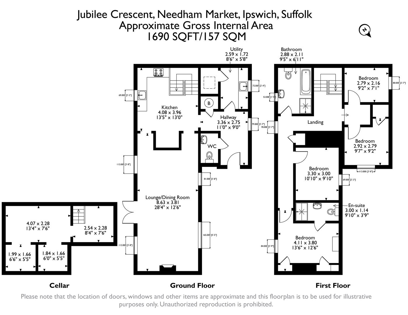 14, Cottage, Jubilee Crescent, Ipswich floorplan