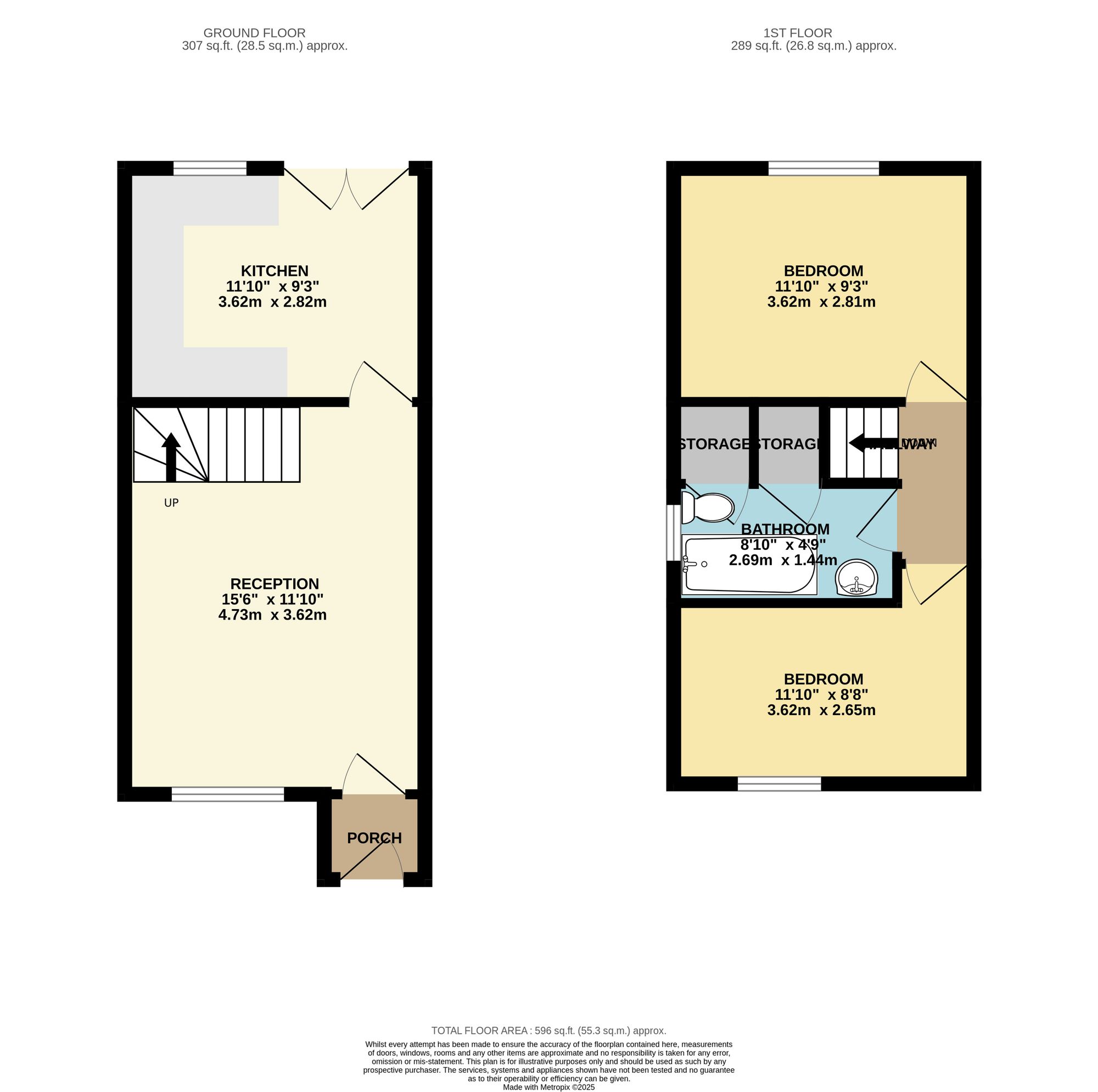 13 Llyswen, Hengoed floorplan