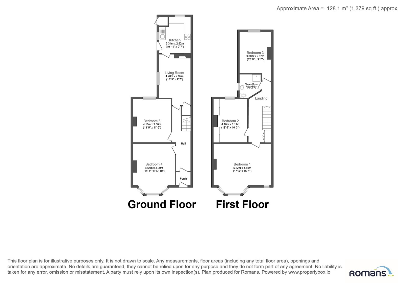 Room 1, 24, Muller Road, Bristol floorplan