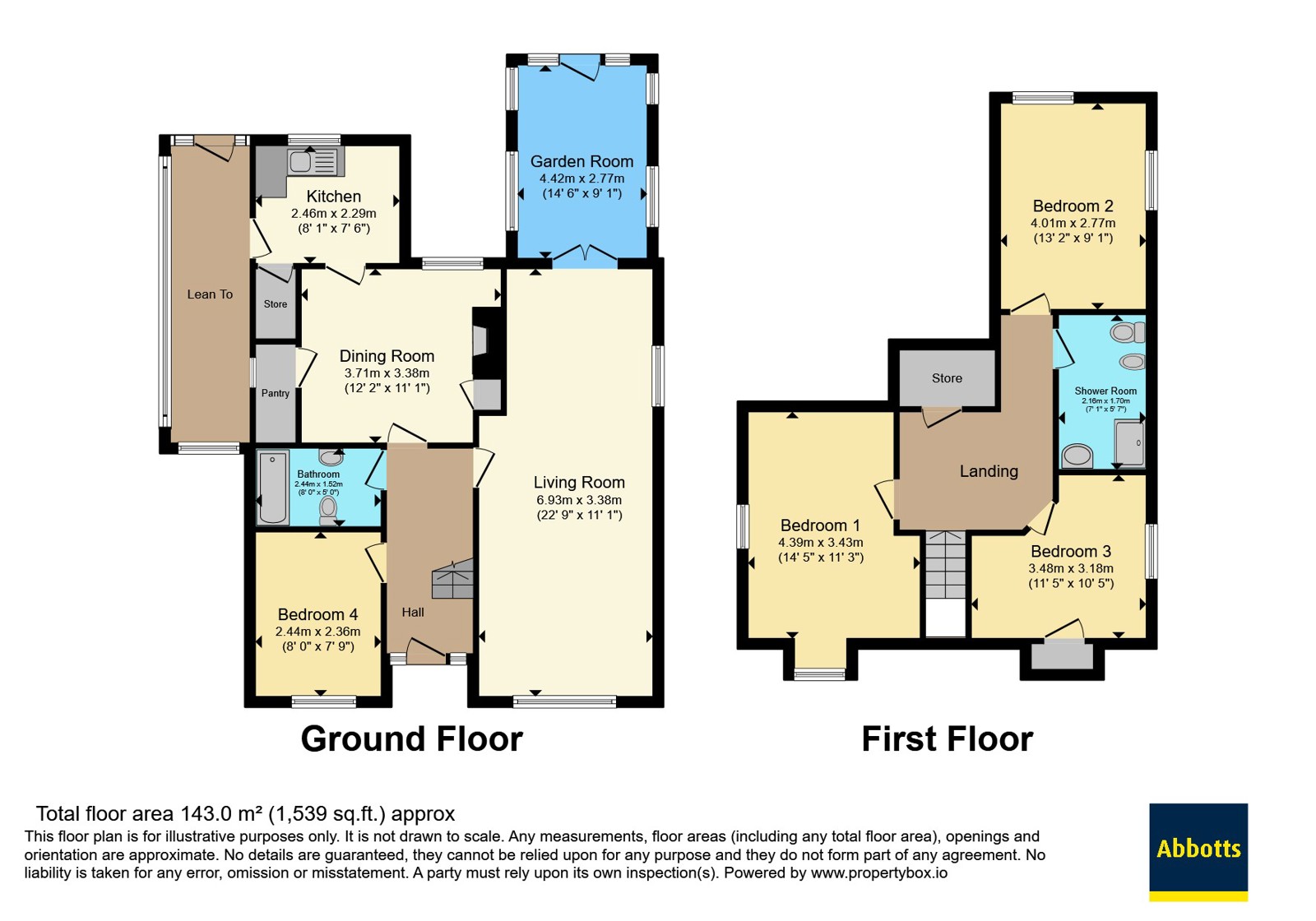 93, Barnham Broom Road, Norfolk floorplan