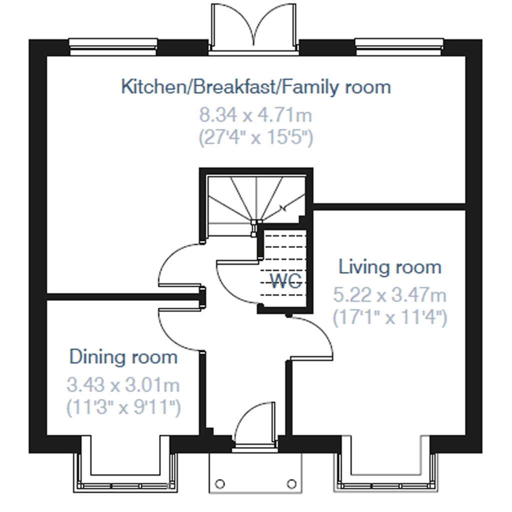 5 Bedrooms Detached house for sale in 