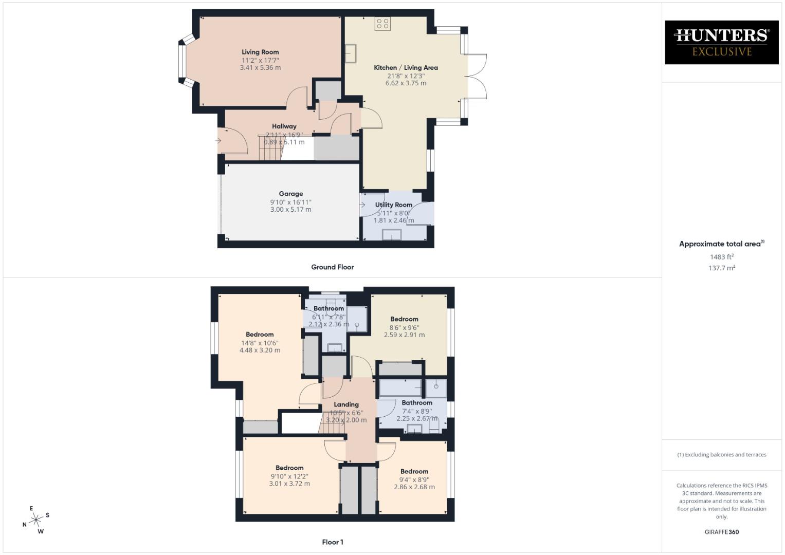 46, Ouzel Grove, Scarborough floorplan