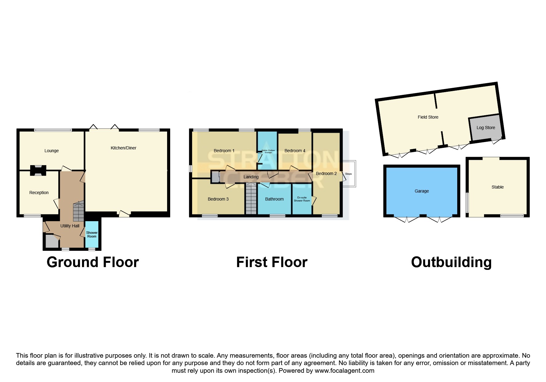 Higher Landaviddy Cottage,, Landaviddy Lane, Looe floorplan