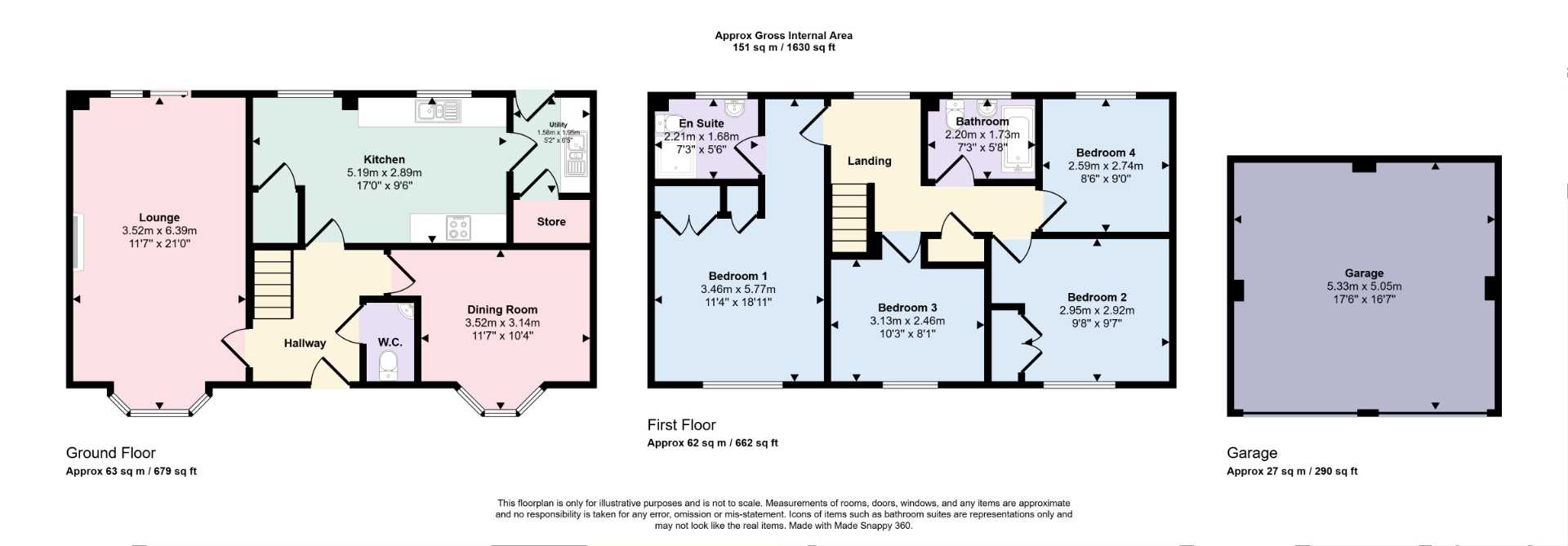 5, Halifax Road, Spilsby floorplan