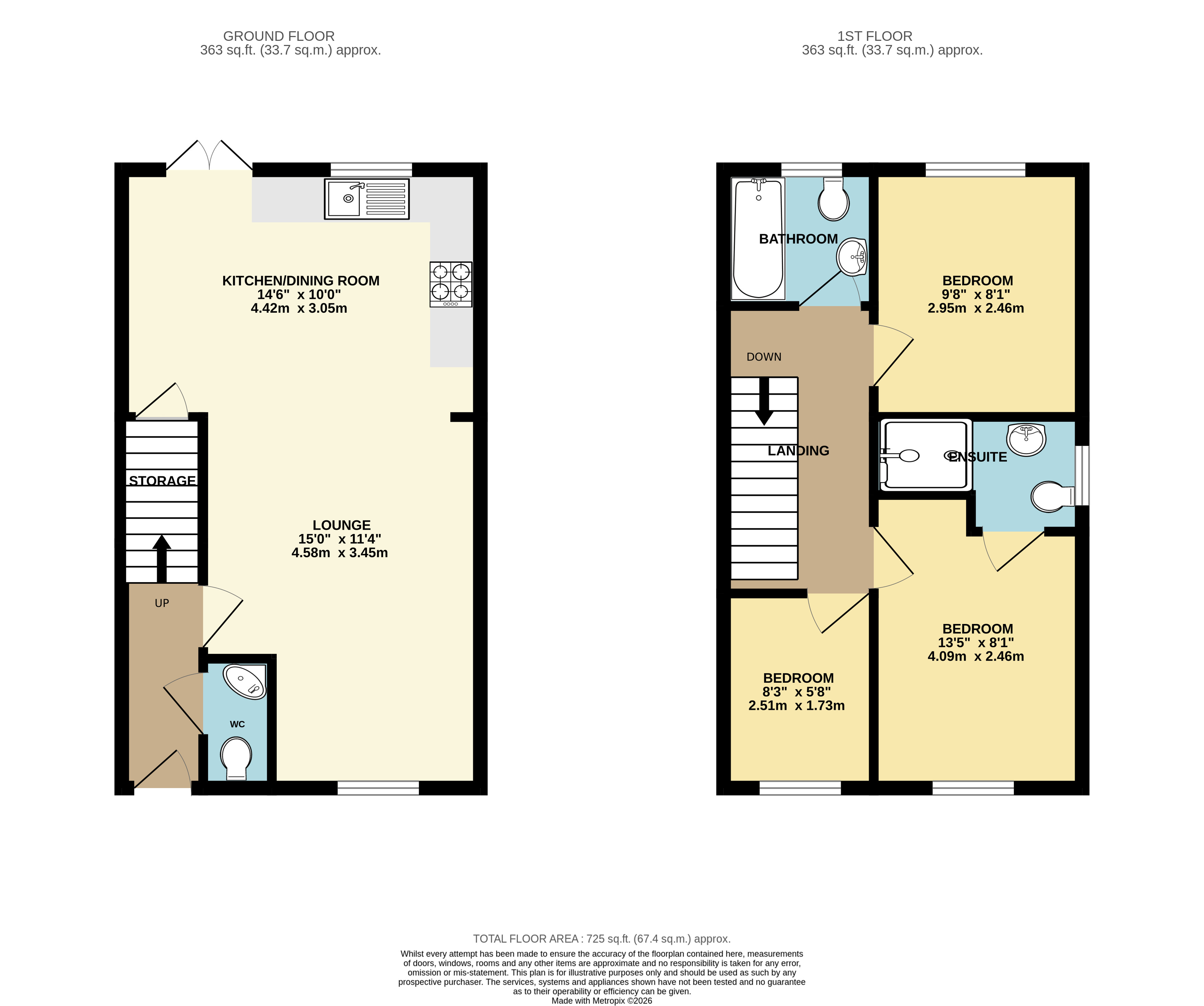 26, Gilhespy Way, Westbury floorplan