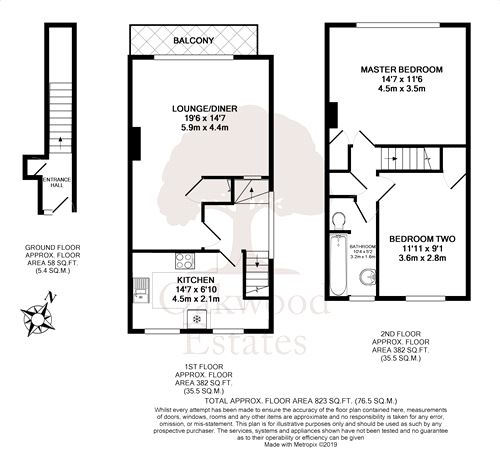 2 Bedrooms Maisonette for sale in Cavendish Court, Coleridge Crescent, Colnbrook, Berkshire SL3