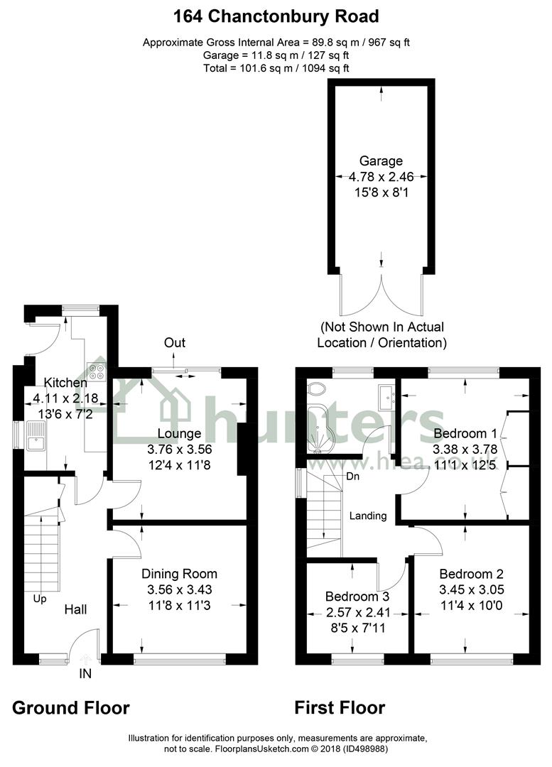 3 Bedrooms Semi-detached house for sale in Chanctonbury Road, Burgess Hill RH15