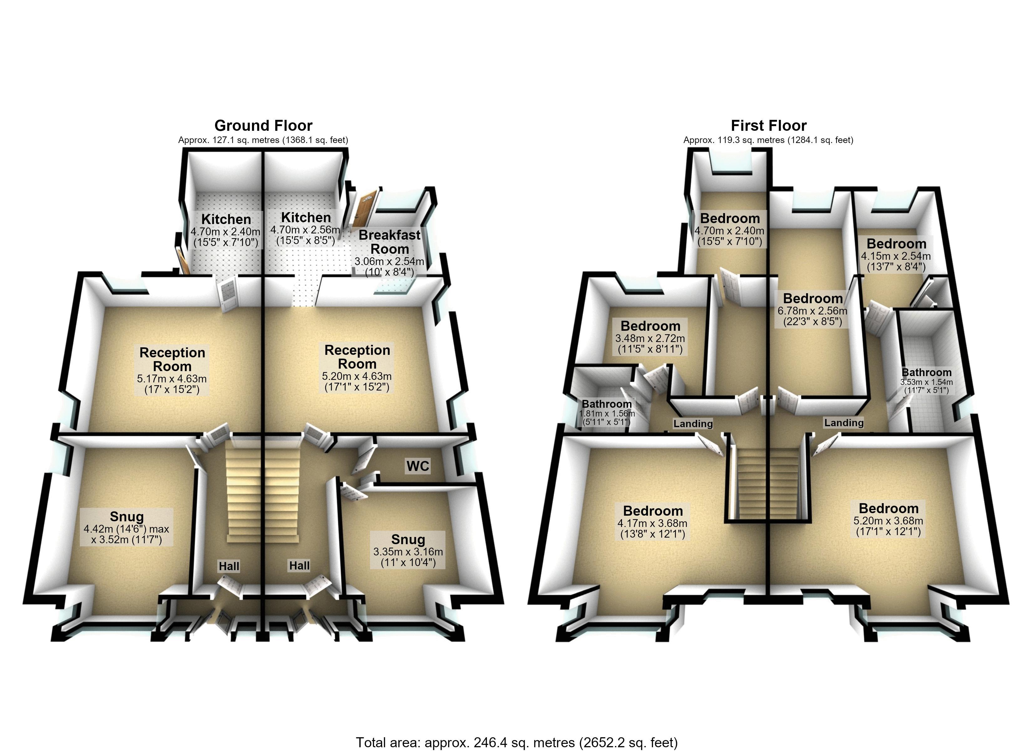 Brentwood & Moorside, Hareshill Road, Heywood floorplan
